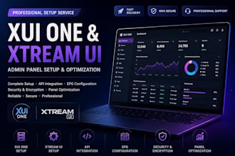 setup xui one, xtream ui admin panel, API integration epg conf security encrypt