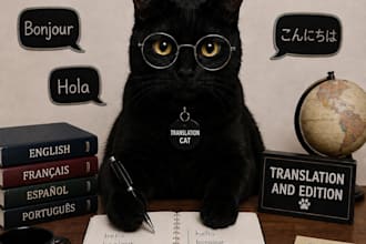 revise and edit general content in english and spanish