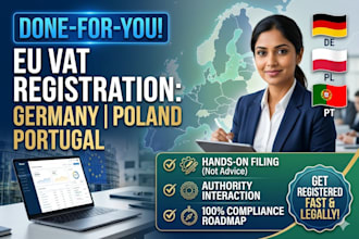 do eu vat registration in germany, poland, and portugal
