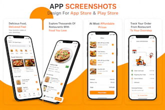 design app screenshot best mobile app screenshot for ios or android in 24hrs