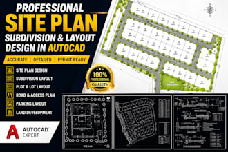 design subdivision site plans, land layouts, texas, florida, california