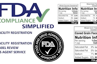 do bilingual label design fda products listing fsvp US agent for fda compliance