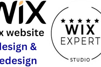 design and redesign professional wix websites