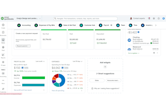 provide monthly bookkeeping and financial reporting in quickbooks online