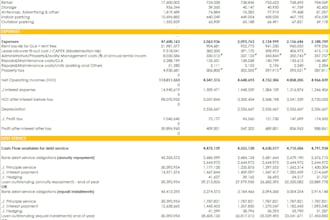build financial models for corporate, re and renewable project
