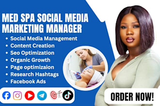 manage social media ads for doctor med spas dentists healthcare clinic marketing