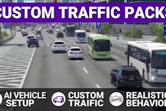 create custom beamng traffic packs and ai vehicle setups