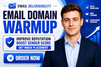 setup email domain warmup reputation repair sender score improvement inbox place