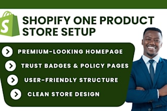 build shopify one product store dropshipping store product landing page pagefly