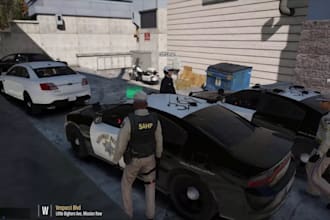 setup a full fivepd police rp server with custom departments