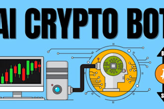develop ai crypto bot, arbitrage bot, bitcoin trading bot, telegram crypto bot