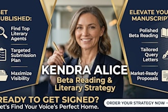 write book proposals, query letters and literary agent research