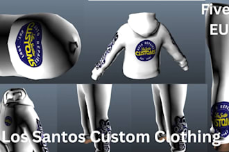 design custom clothes for fivem
