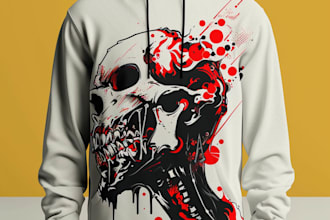 do custom hoodie design or clothing design
