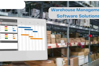 build warehouse management software with advanced feature like ai