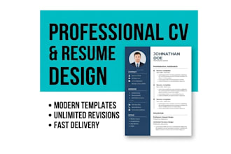 créer un CV professionnel et une lettre de motivation
