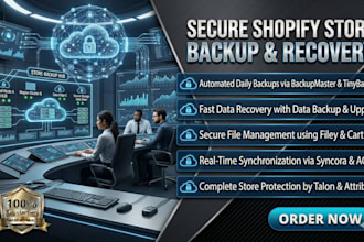 secure your shopify store with automated backup and recovery