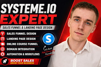 systeme io website, systeme io sales funnel, systeme io landing page, systeme io