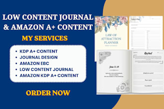 hardcover formatting kdp aplus content low content journal formatting amazon ebc