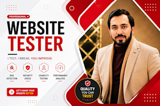 website testing all page user testing web tester web bug report QA test ai web