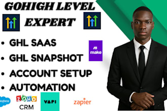 do gohigh level saas setup ghl onboarding ghl dashboard ghl agency xleads