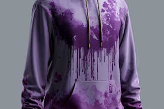 do hoodie mockup with your design
