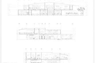 create professional 2d architectural sections in autocad