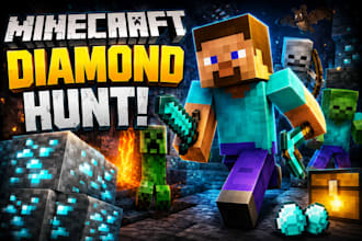 create eye catching gaming thumbnails for pro youtubers