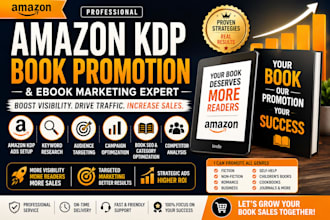 promote your ebook and boost amazon KDP book sales
