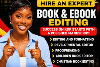 do ebook editing and formatting, developmental book editor
