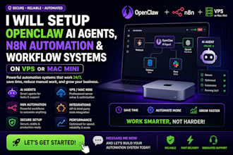 do open claw secure open claw setup openclaw ai agents n8n automation mac mini