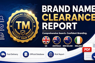 do trademark search clearance UK, au, nz, ie brand name protection