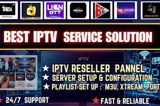 provide reseller panel,strong8k, trex, mega, lion, dream4k, extra,dino, skyglass