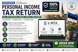 prepare estonia personal income tax return on e mta for digital nomads expats