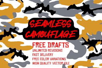 design vector camouflage patterns for your brand