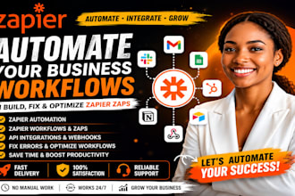 build and fix zapier automation zapier workflows, zaps and integration expert