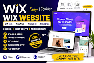 create a modern wix blog, wix layout, wix editor and migrate wix website