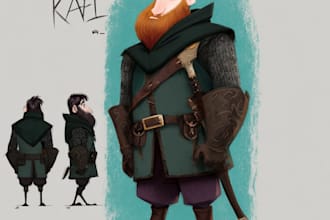 design cinematic concept art for games and movies