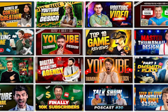 create viral social media thumbnails