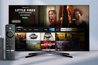 build iptv web app, live streaming app for samsung tizen or lg webos TV apple