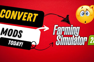 convert farming simulator mods vehicle map fs25 fs22 fs19