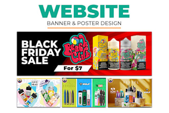 professional banner design for online promotion