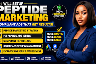 fix peptide ads issues compliant peptide ads peptide google ads facebook ads