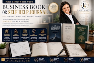 ghostwrite your business book or self help journal