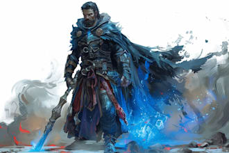 dnd, fantasy character and dnd character