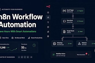 set up n8n workflow automation for your business
