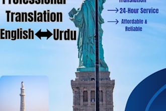 professionally translate english to urdu and urdu to english