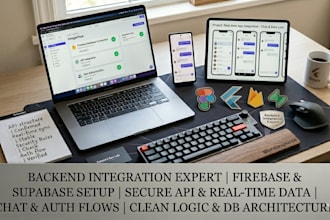 integrate firebase and custom API in flutterflow