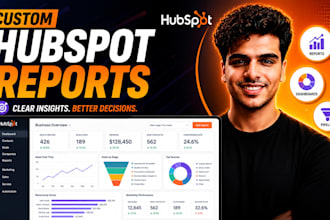 create hubspot reports and dashboards