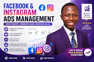 manage facebook and instagram ads campaigns